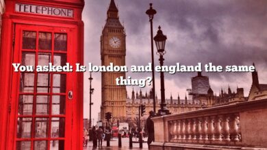 You asked: Is london and england the same thing?