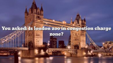 You asked: Is london zoo in congestion charge zone?