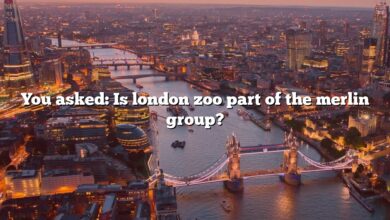 You asked: Is london zoo part of the merlin group?