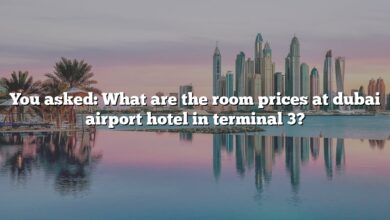 You asked: What are the room prices at dubai airport hotel in terminal 3?