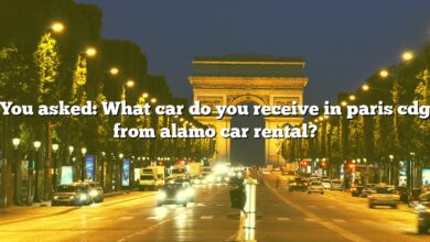 You asked: What car do you receive in paris cdg from alamo car rental?