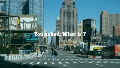 You asked: What is 7