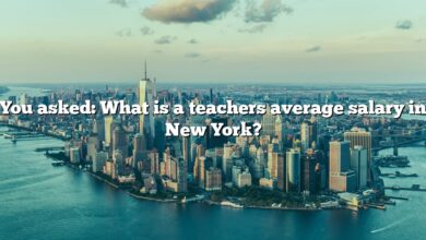 You asked: What is a teachers average salary in New York?