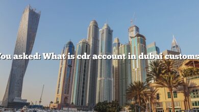 You asked: What is cdr account in dubai customs?