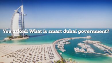 You asked: What is smart dubai government?