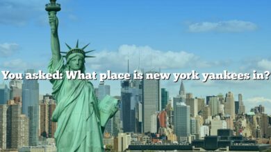 You asked: What place is new york yankees in?