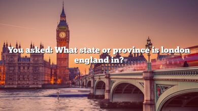 You asked: What state or province is london england in?
