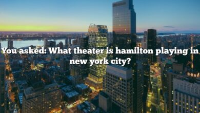 You asked: What theater is hamilton playing in new york city?