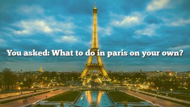 You asked: What to do in paris on your own?