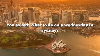 You asked: What to do on a wednesday in sydney?