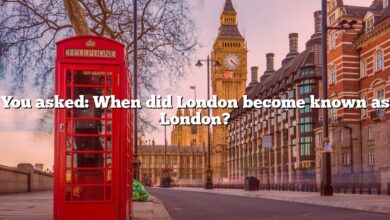 You asked: When did London become known as London?