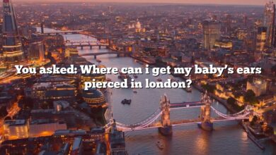 You asked: Where can i get my baby’s ears pierced in london?