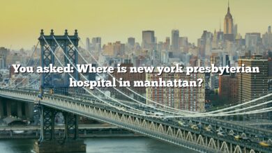 You asked: Where is new york presbyterian hospital in manhattan?