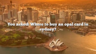 You asked: Where to buy an opal card in sydney?