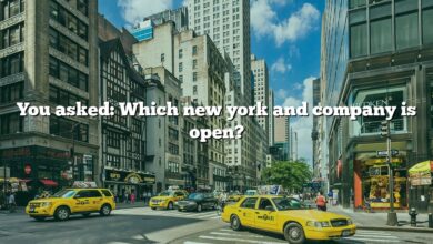 You asked: Which new york and company is open?