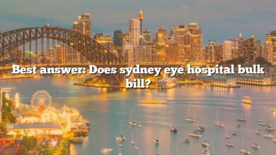 Best answer: Does sydney eye hospital bulk bill?