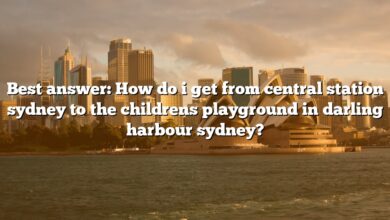 Best answer: How do i get from central station sydney to the childrens playground in darling harbour sydney?