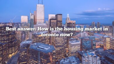 Best answer: How is the housing market in toronto now?