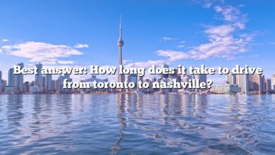 Best answer: How long does it take to drive from toronto to nashville?