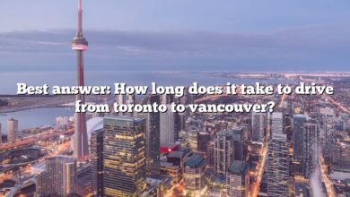 Best answer: How long does it take to drive from toronto to vancouver?