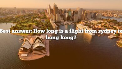 Best answer: How long is a flight from sydney to hong kong?