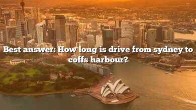 Best answer: How long is drive from sydney to coffs harbour?