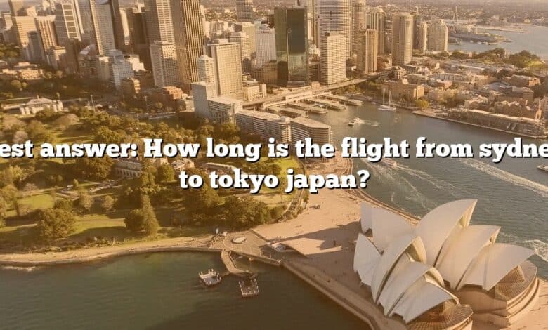 Best answer: How long is the flight from sydney to tokyo japan?