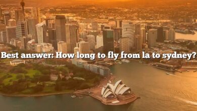 Best answer: How long to fly from la to sydney?