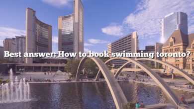 Best answer: How to book swimming toronto?