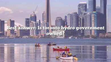 Best answer: Is toronto hydro government owned?