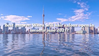 Best answer: When will hair salons open in toronto june 2021?
