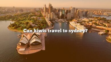 Can kiwis travel to sydney?