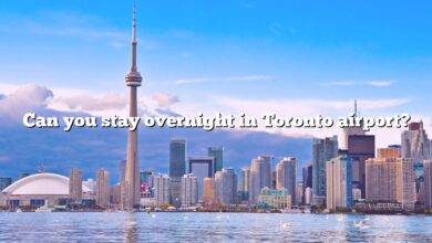 Can you stay overnight in Toronto airport?