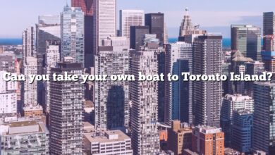 Can you take your own boat to Toronto Island?