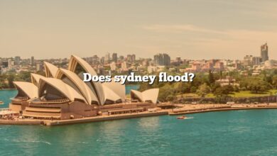 Does sydney flood?