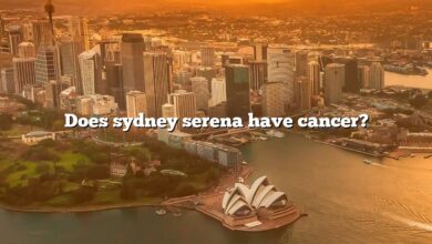 Does sydney serena have cancer?