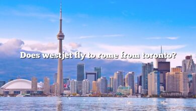 Does westjet fly to rome from toronto?