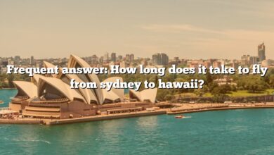 Frequent answer: How long does it take to fly from sydney to hawaii?
