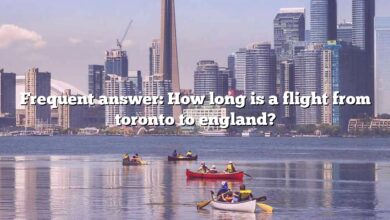 Frequent answer: How long is a flight from toronto to england?