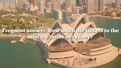 Frequent answer: How much are tickets to the military tattoo in sydney?