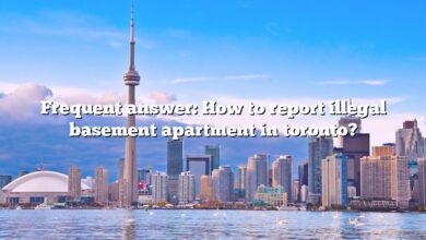 Frequent answer: How to report illegal basement apartment in toronto?