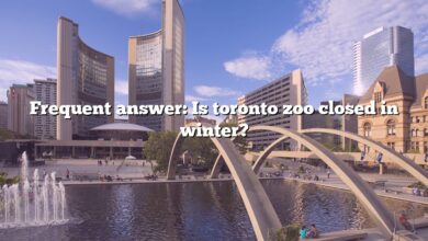 Frequent answer: Is toronto zoo closed in winter?