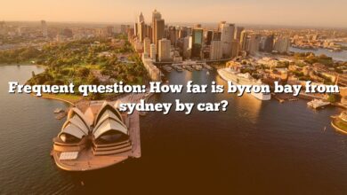 Frequent question: How far is byron bay from sydney by car?