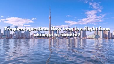 Frequent question: How long is a flight from chicago to toronto?