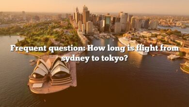 Frequent question: How long is flight from sydney to tokyo?