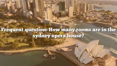 Frequent question: How many rooms are in the sydney opera house?