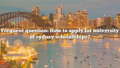 Frequent question: How to apply for university of sydney scholarships?