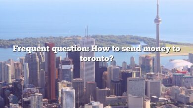 Frequent question: How to send money to toronto?