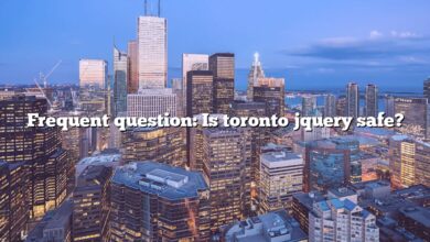 Frequent question: Is toronto jquery safe?