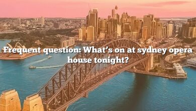 Frequent question: What’s on at sydney opera house tonight?